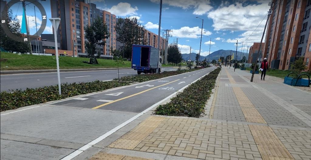 Guaymaral Calle 235 — trabajos de señalización y espacio público