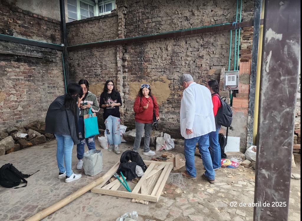 Registro de obra Plaza Cultural Magola Buendía 2